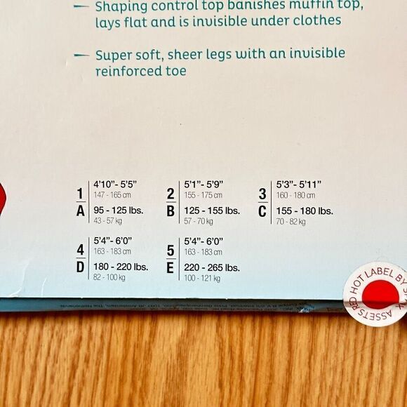 Assets Red Hot Label Spanx High Waist Shaping Sheers. Very Black Size 3 New - Picture 4 of 4